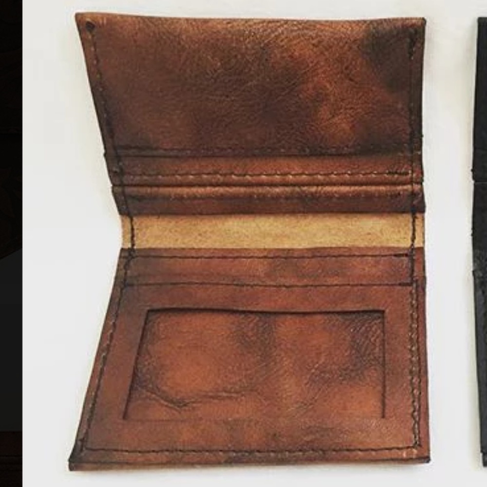 NWT Leather ID Pocket Wallet